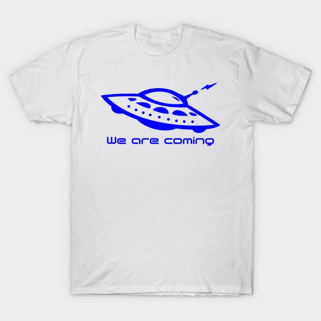 Unidentified flying object T-Shirt by Dotty42